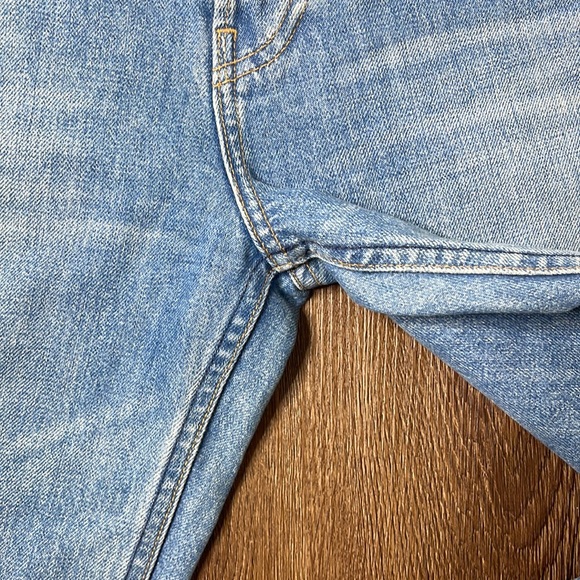 Reformation High Rise Seamed Straight Leg Raw Hem 
 Sz 27 - Picture 7 of 8